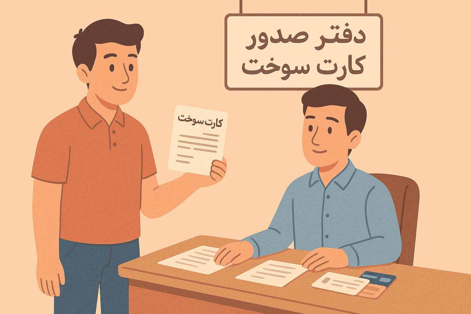درخواست کارت سوخت خودرو